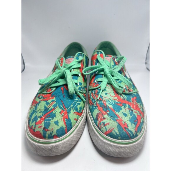 Nike SB Stefan Janoski Floral Canvas Skateboard Size 10.5 657944-316 - Picture 3 of 6